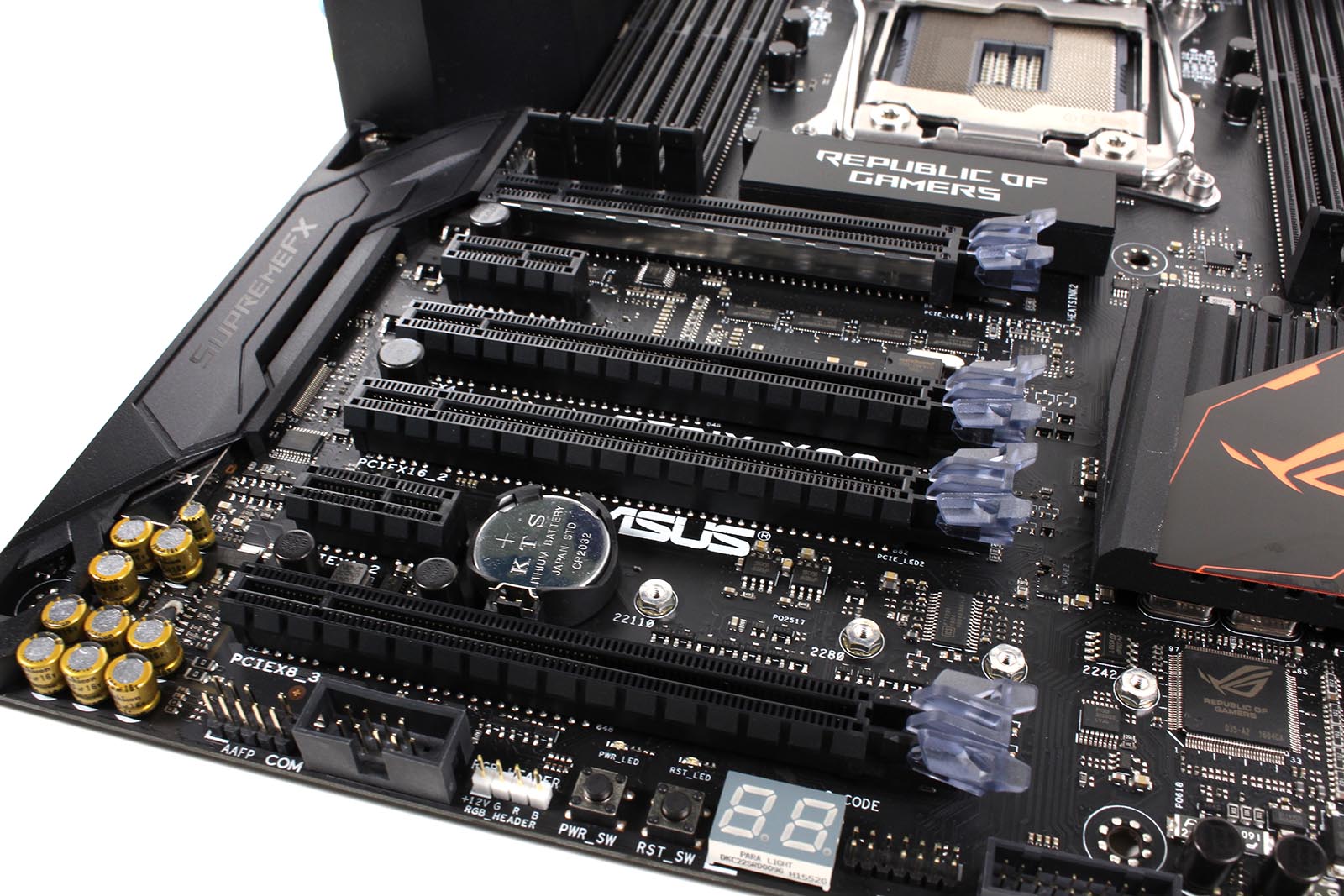 Asus Strix X99 Gaming - PCIe Slots