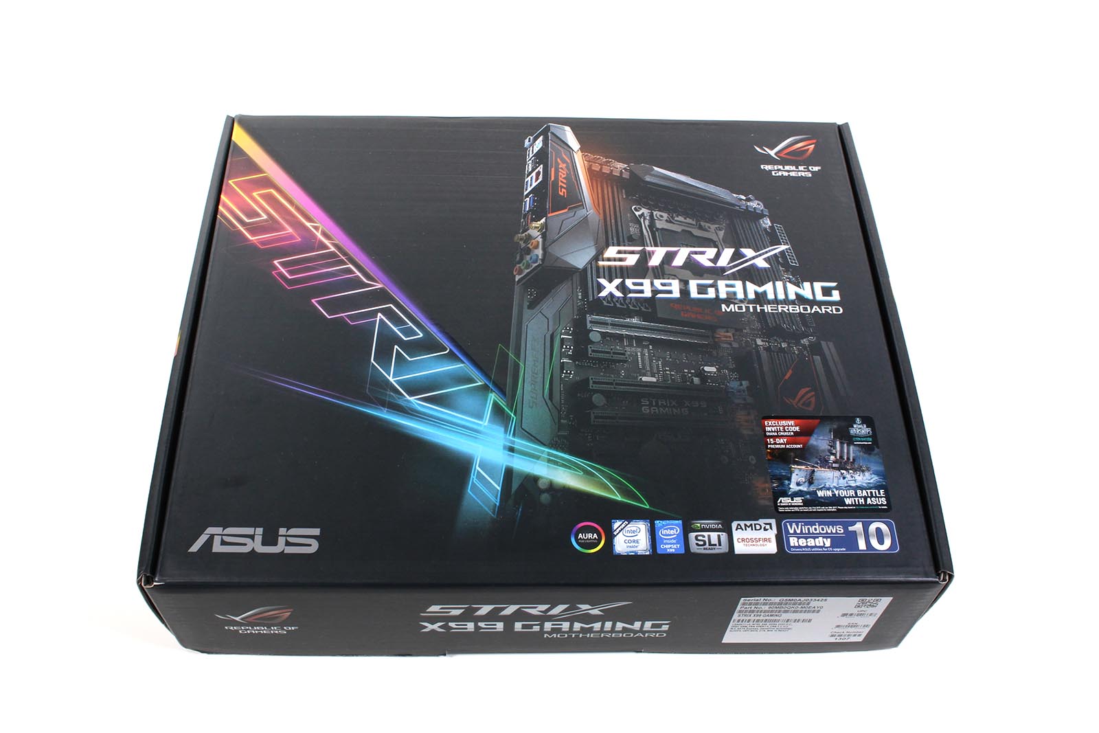 Asus Strix X99 Gaming - Verpackung