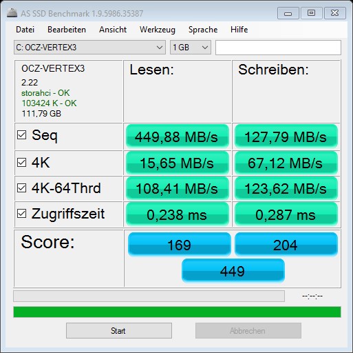 OCZ Vertex3 AS SSD
