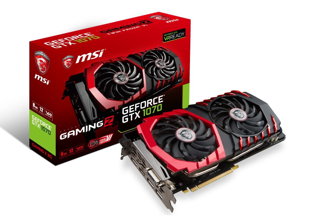MSI Geforce GTX 1070 Gaming Z 8G (Bild: MSI)