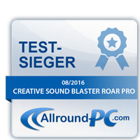 Creative-Sound-Blaster-Roar-Pro Award