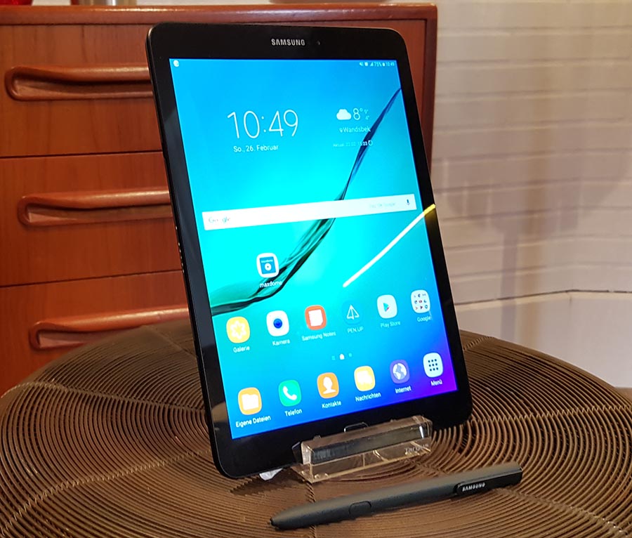 Samsung Galaxy Tab S3 - Bildschirm