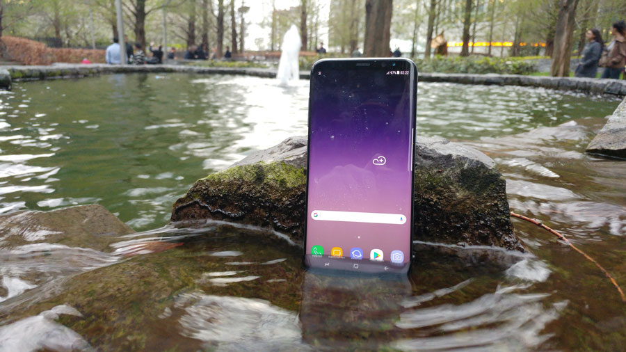 Samsung Galaxy S8 - Brunnen