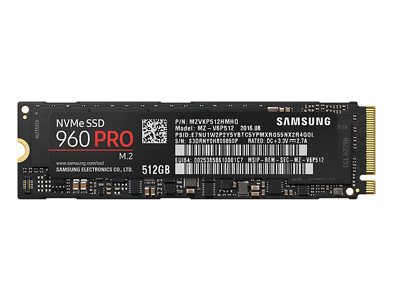 Samsung SSD 960 Pro 512 GB
