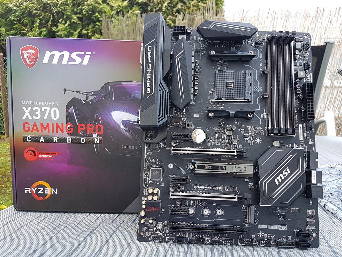 MSI X370 Gaming Pro Carbon Marvin S Verpackung