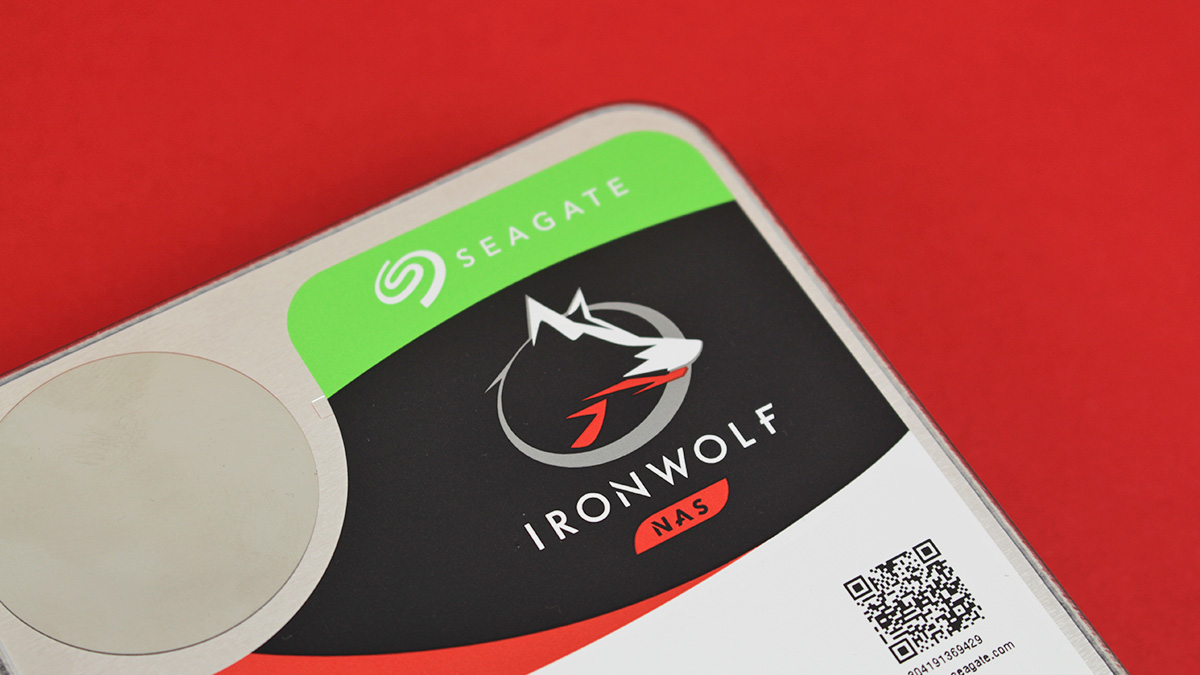 Seagate Ironwolf Startbild