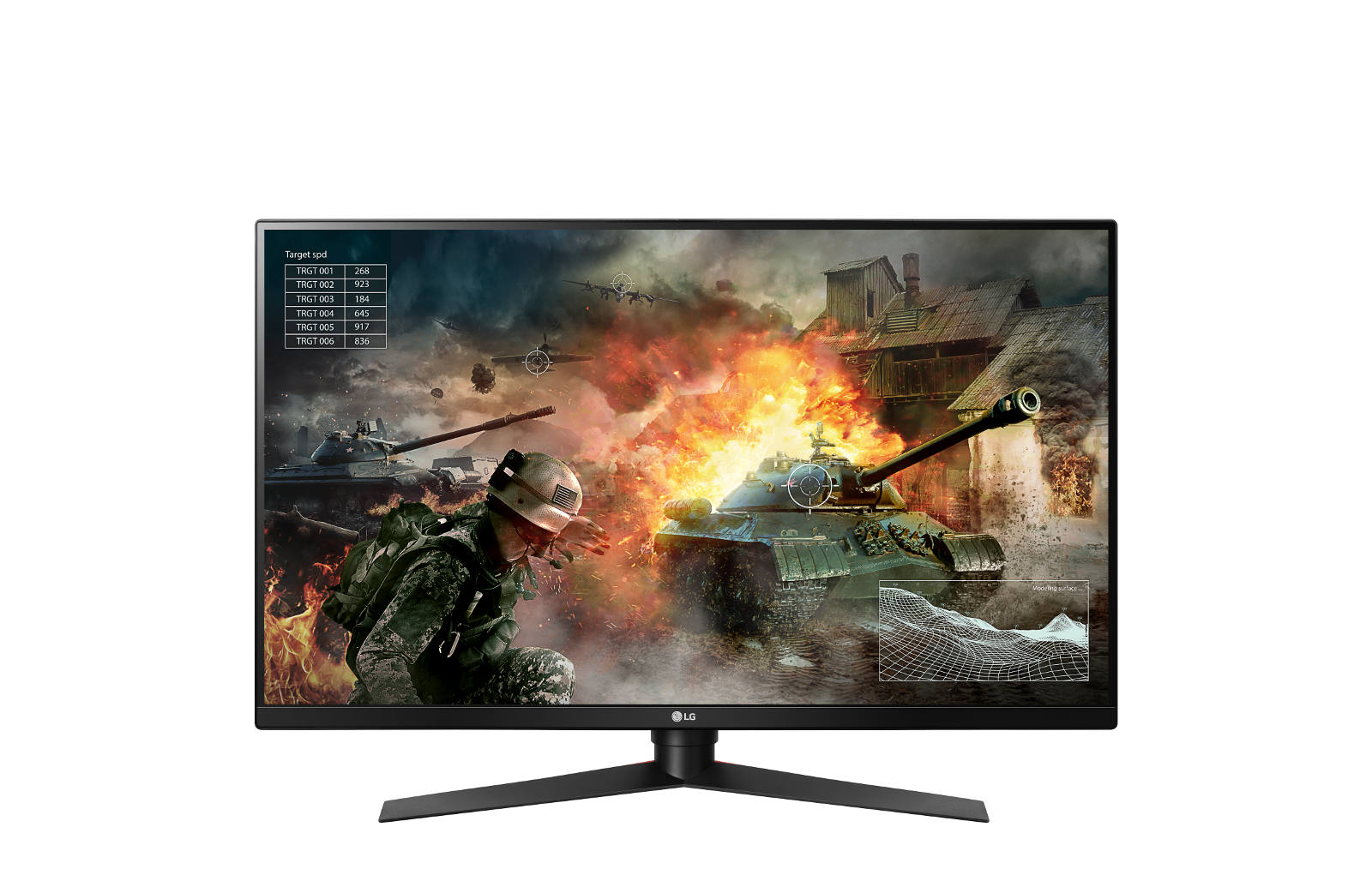 LG 32GK850G Gaming Monitor frontal