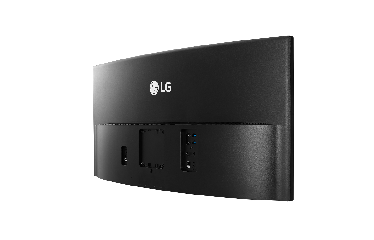 LG Ultra Wide 21:9 Monitor Rückseite