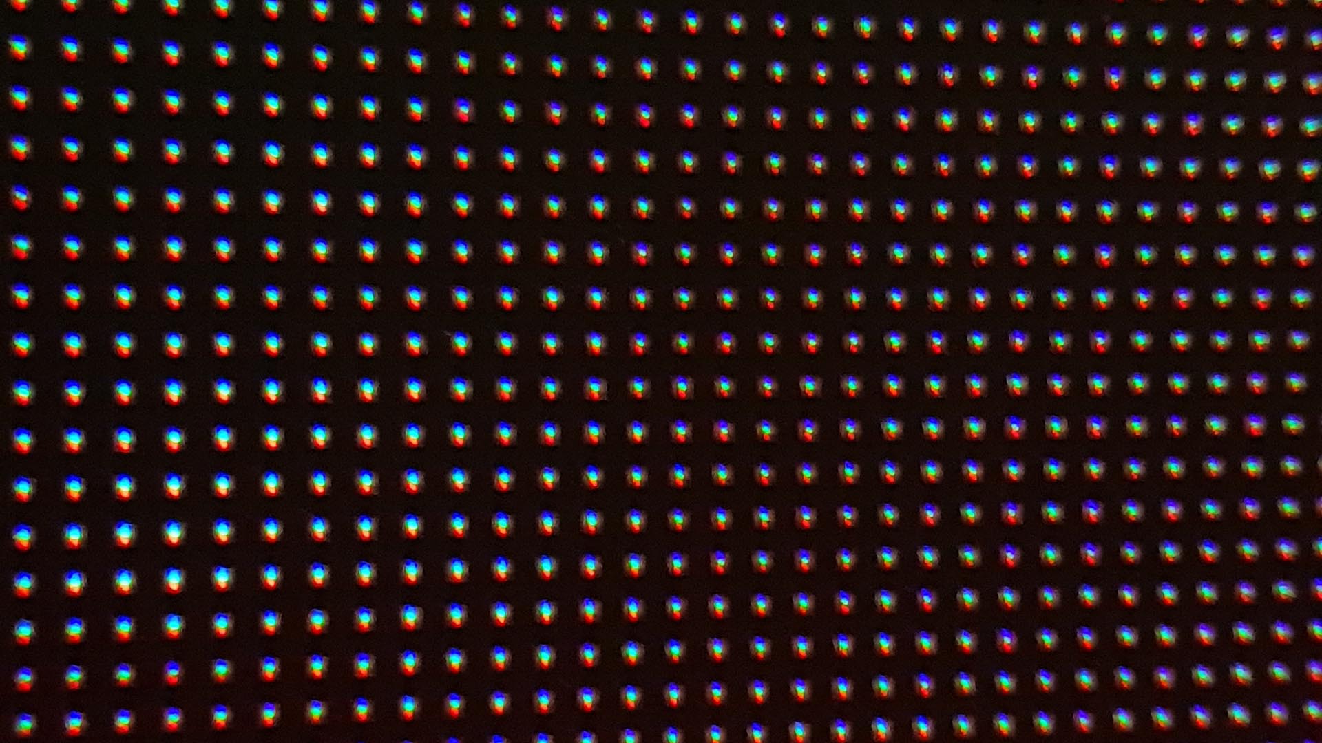 Samsung Cinema LED Screen Pixel Rot