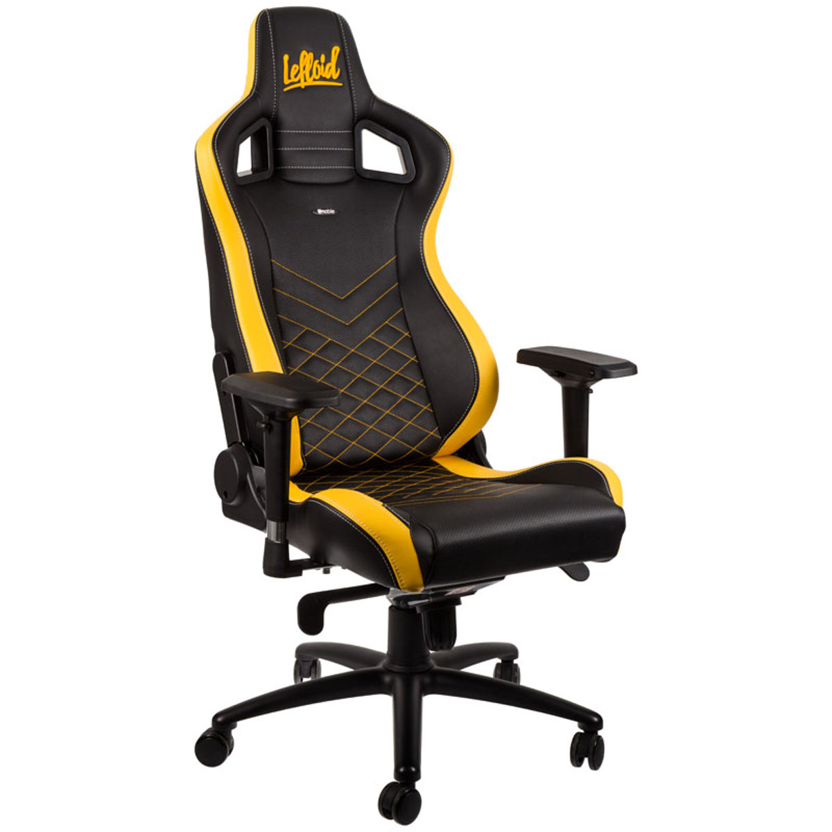 Noblechairs EPIC LeFloid Edition Gaming Stuhl frontal seitlich