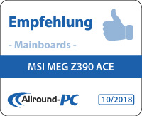 MSI MEG Z390 ACE Award
