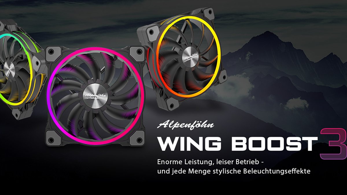 Alpenföhn Wing Boost 3 RGB
