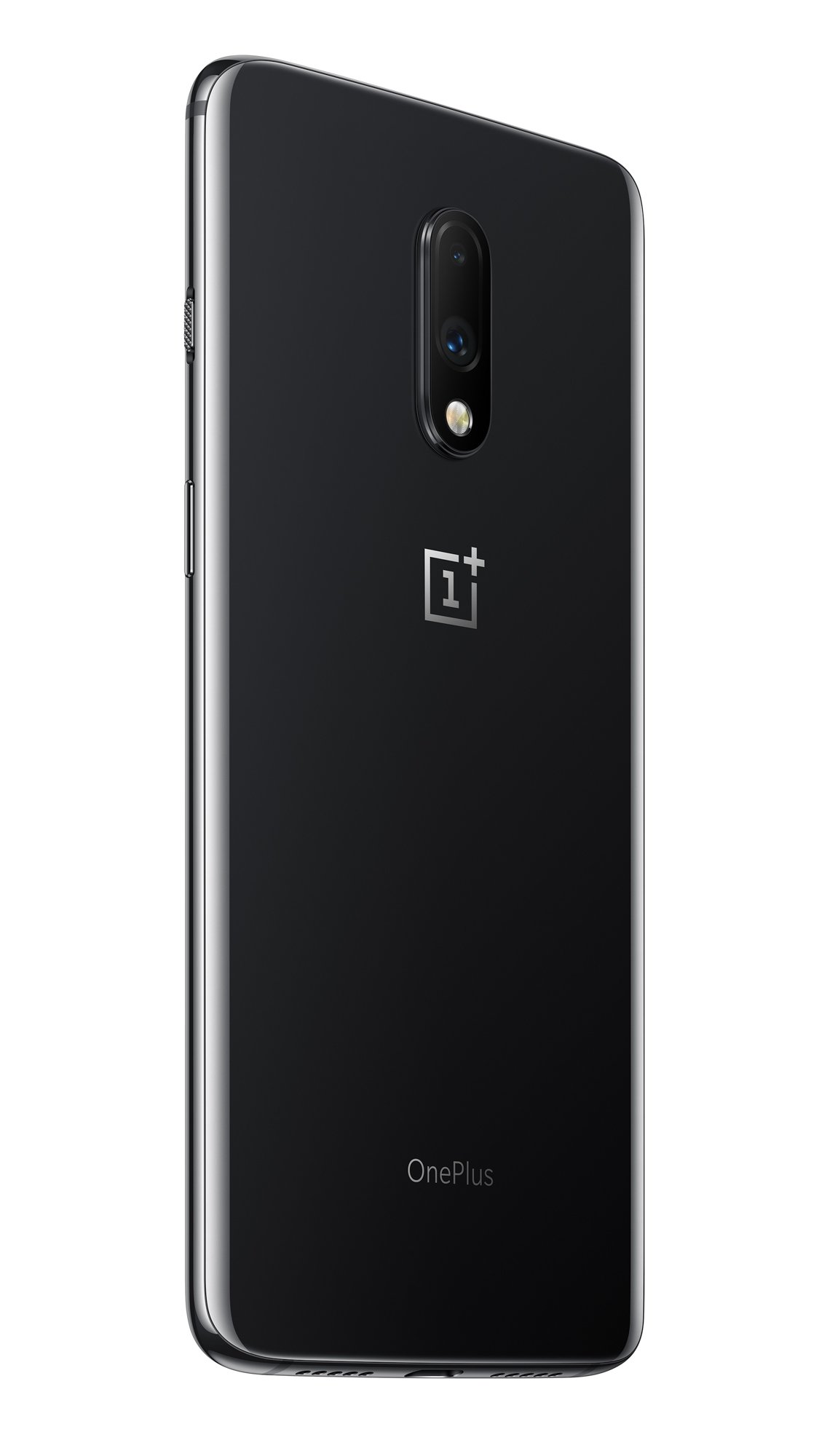Das OnePlus 7 in Mirror Grey beeindruckt mit seiner spiegelnden Rückseite und der neuen Dual-Kamera mit einem 48 Megapixel Hauptsensor.