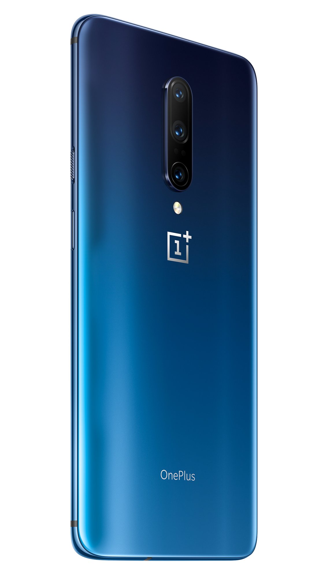 Das OnePlus 7 Pro in Nebula Blue sieht einfach umwerfend aus, die Farbe verläuft von einem sehr dunklen Blau in ein sehr helles Blau über und verleiht dem Smartphone so einen sehr hochwertigen Look.