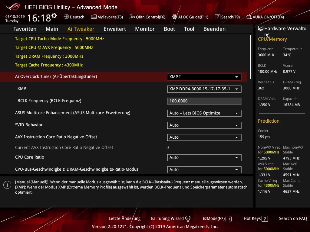 Asus ROG Strix Z390-F Gaming BIOS