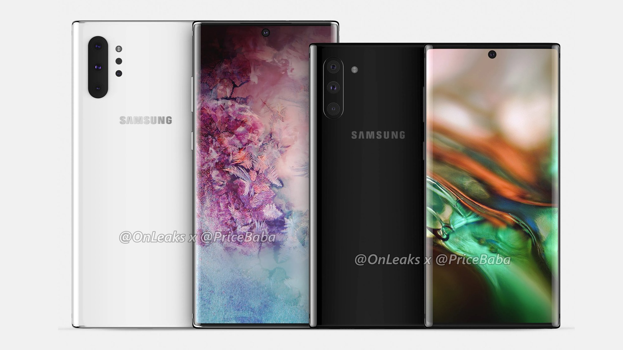 Das Samsung Galaxy Note 10 Pro und Galaxy Note 10 im Größenvergleich!