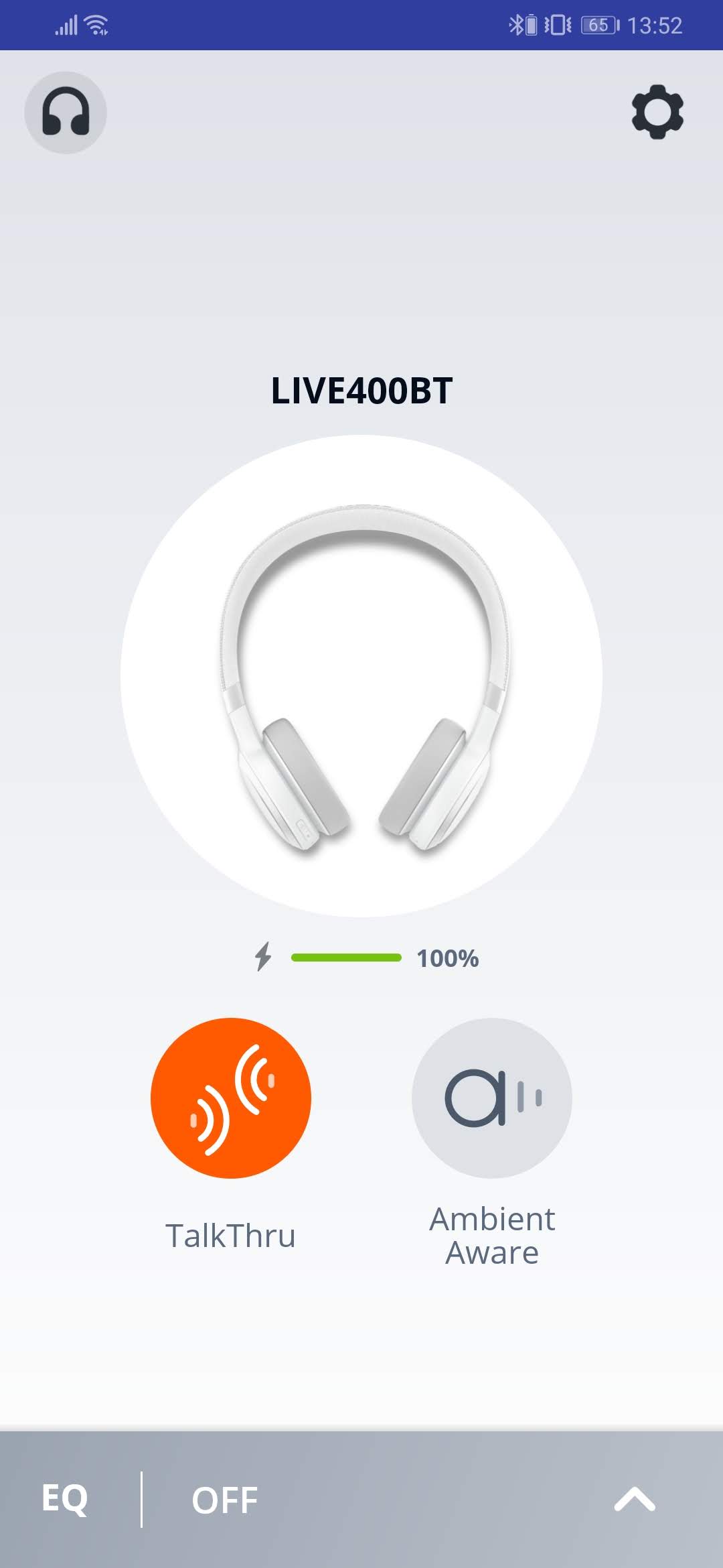 JBL My Headphones App - Grundeinstellungen