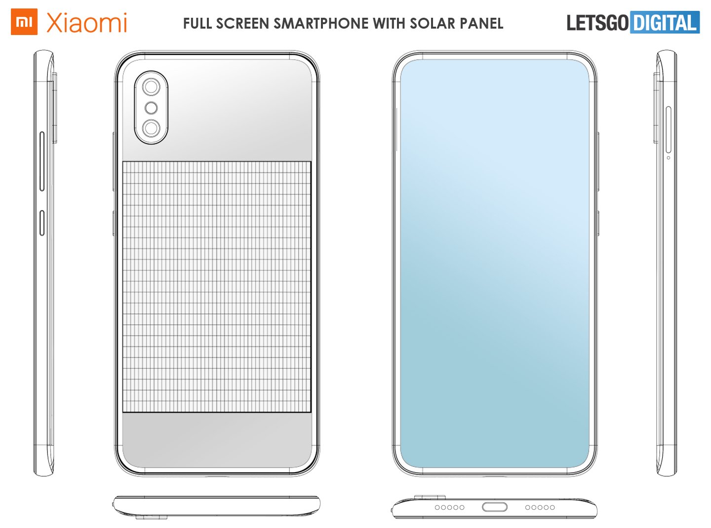 Xiaomi Smartphone mit Solarzellen