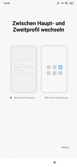 Xiaomi Mi 9T Tipps Zweitprofil