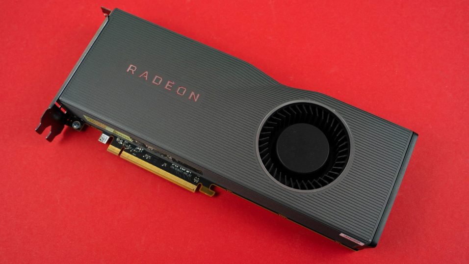 AMD Radeon RX 5700 XT Draufsicht