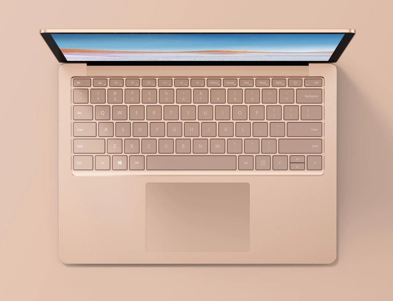 Neu beim Surface Laptop 3 ist das Metall-Finish, bisher gab es nur eine Variante mit Tastatur-Cover aus Stoff.