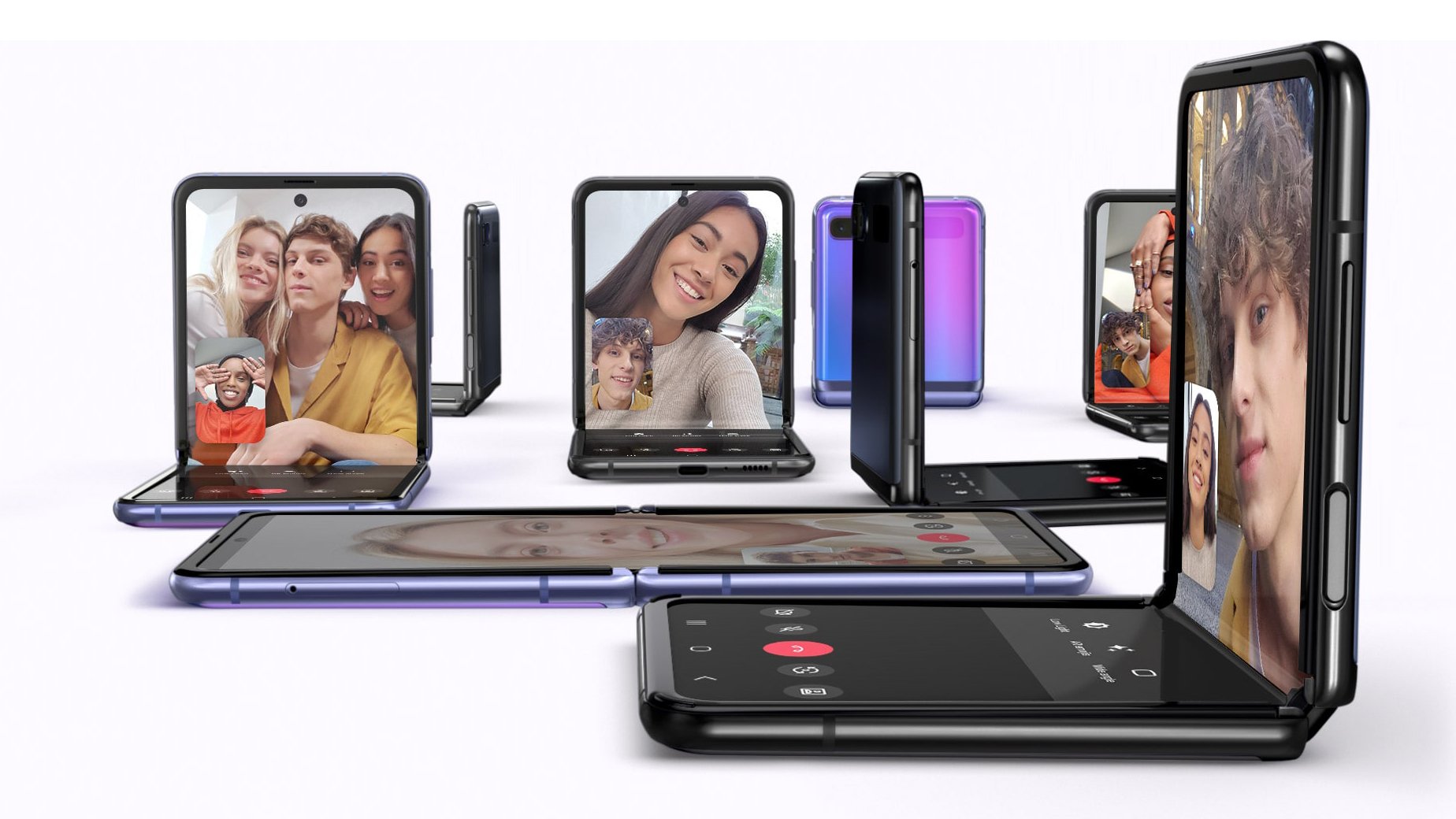 Samsung Galaxy Z Flip Foldable Smartphone - Titelbild