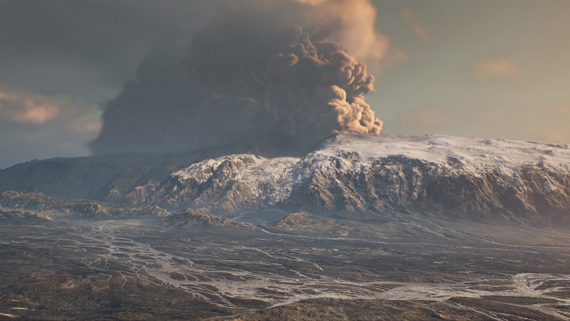 Vulkanausbruch - Screenshot eines spiels auf der Xbox Series X 