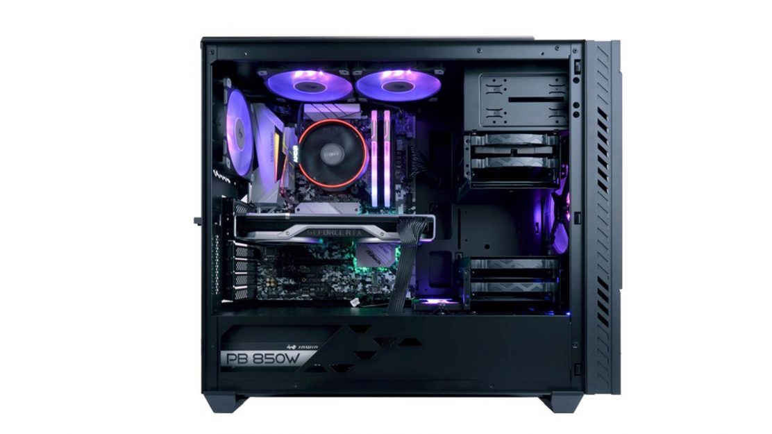 InWin C200 Mid-Tower mit System