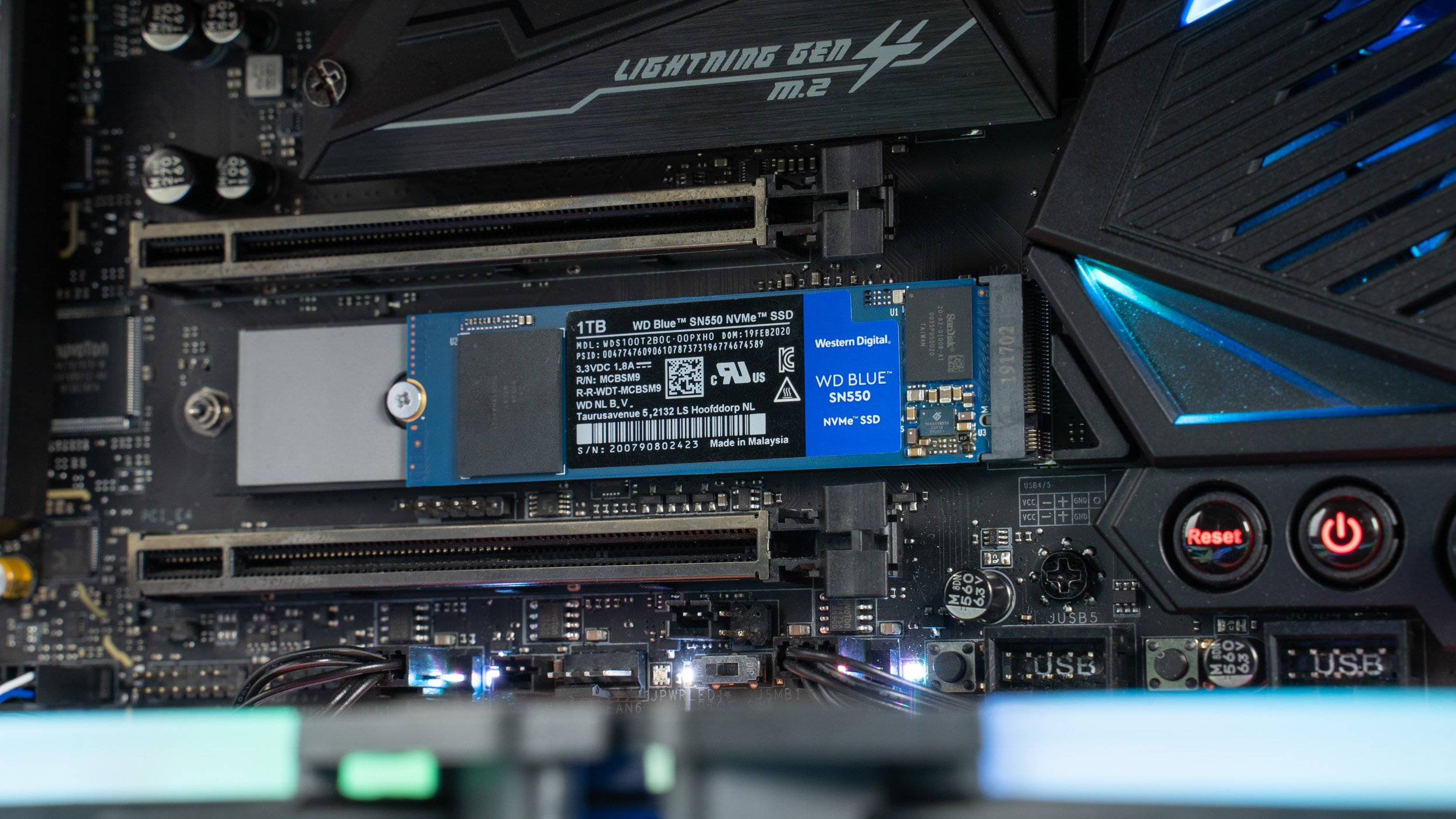 WD Blue SN550 NVMe SSD mit 1 TB im Test - Allround-PC.com