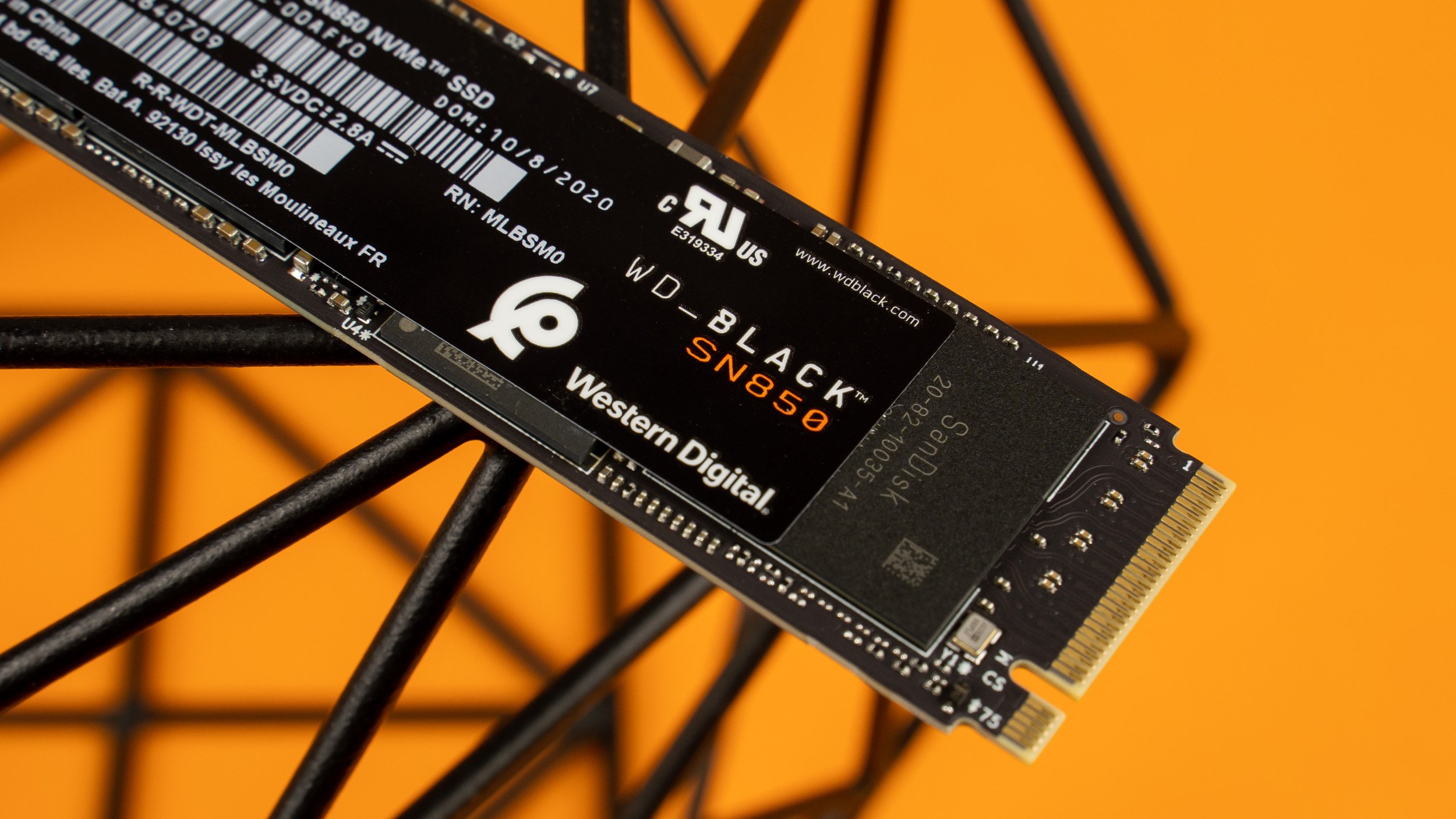 WD Black SN850 SSD NAND