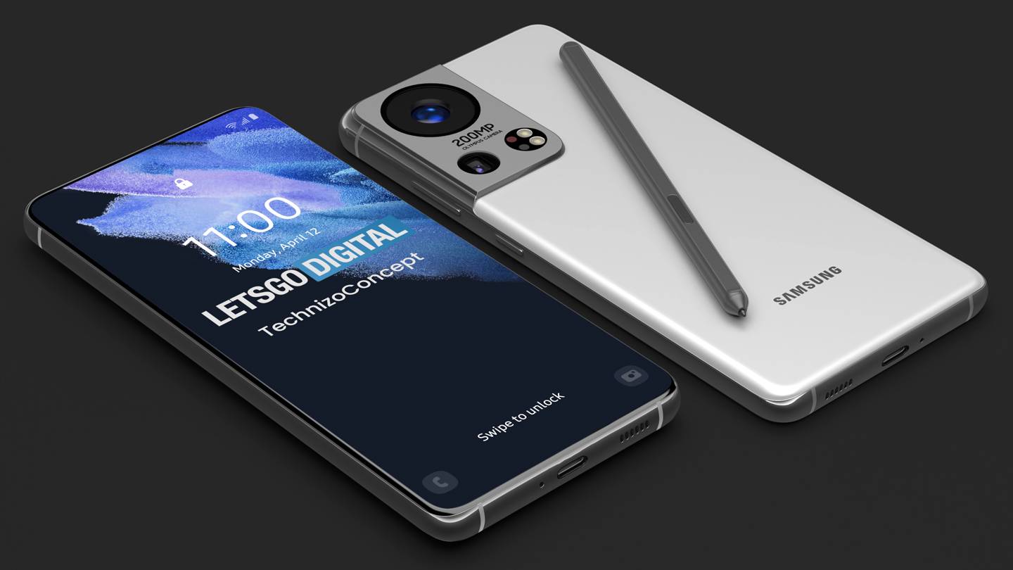 Konzept zeigt Samsung Galaxy S22 mit Olympus Kamera