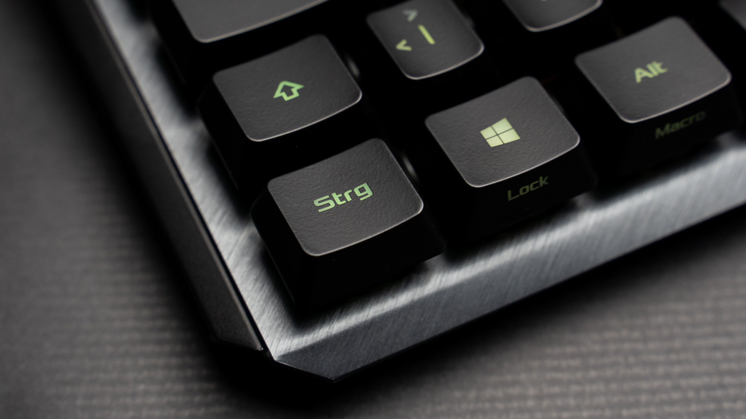 Strg-Taste an Gaming-Tastatur