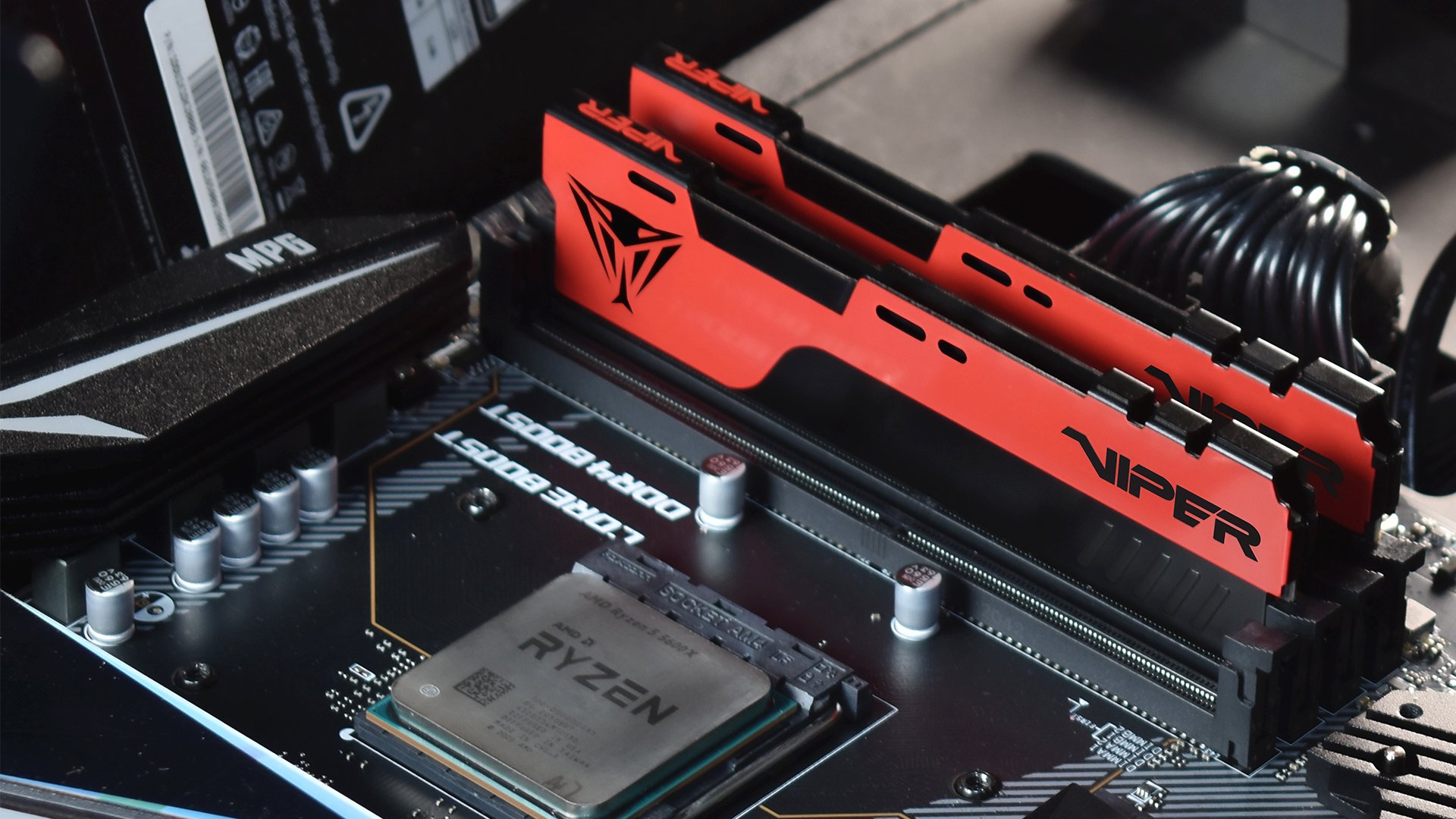 Roter Viper RAM auf AMD-Mainboard