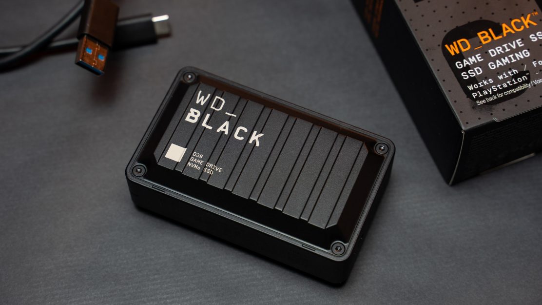 WD Black D30 Game Drive Externe SSD mit Box