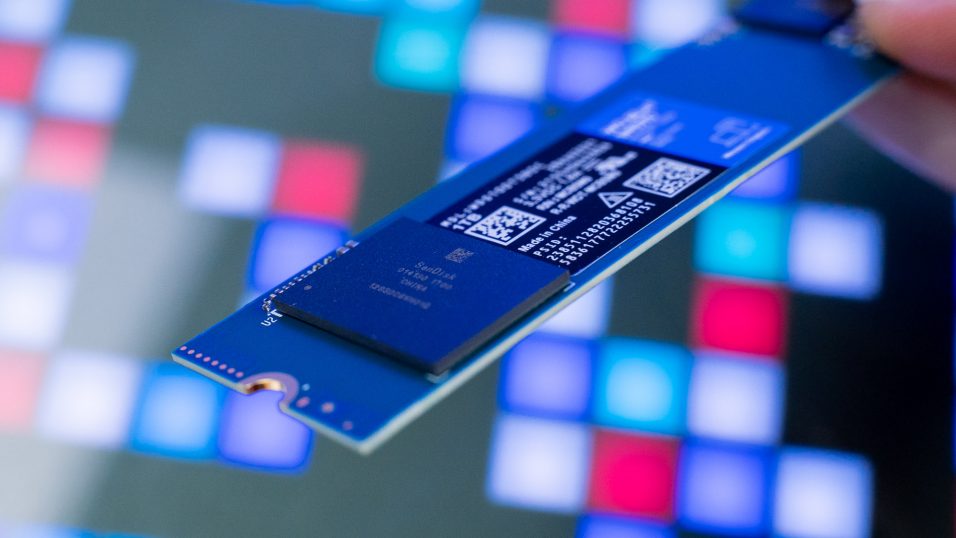 Der NAND der Blue SN570 SSD.