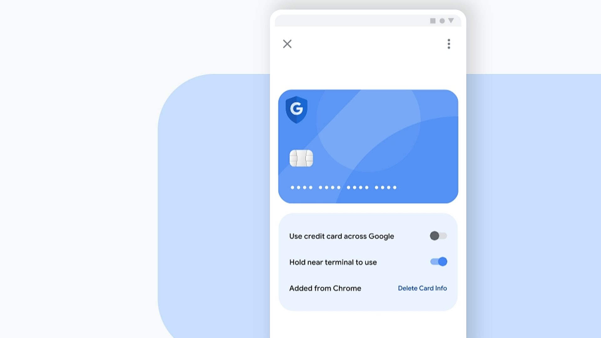 Google Wallet Beispielbild