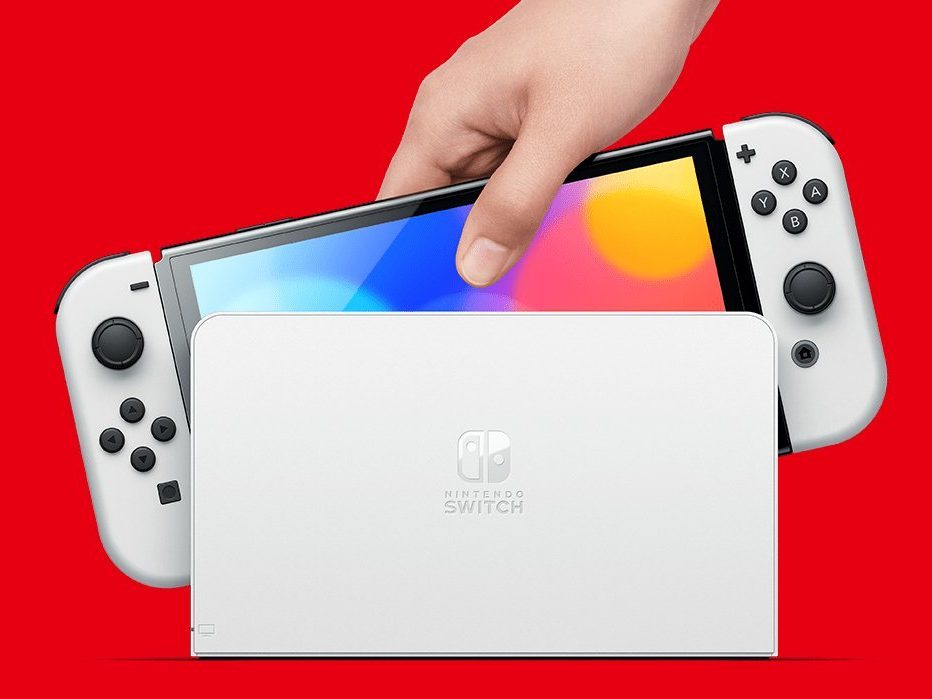 Nintendo Switch OLED Spielekonsole Titelbild