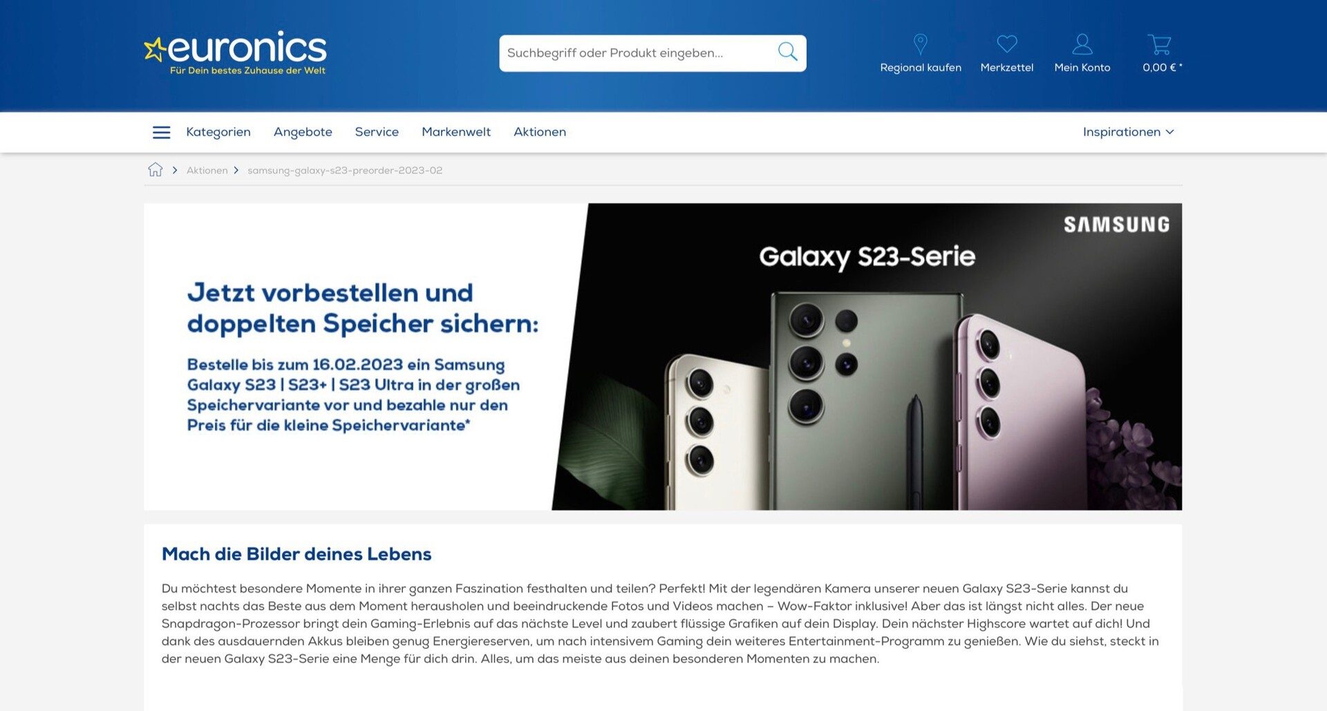 Samsung Galaxy S23 Ultra: Alle Spezifikationen & Preise