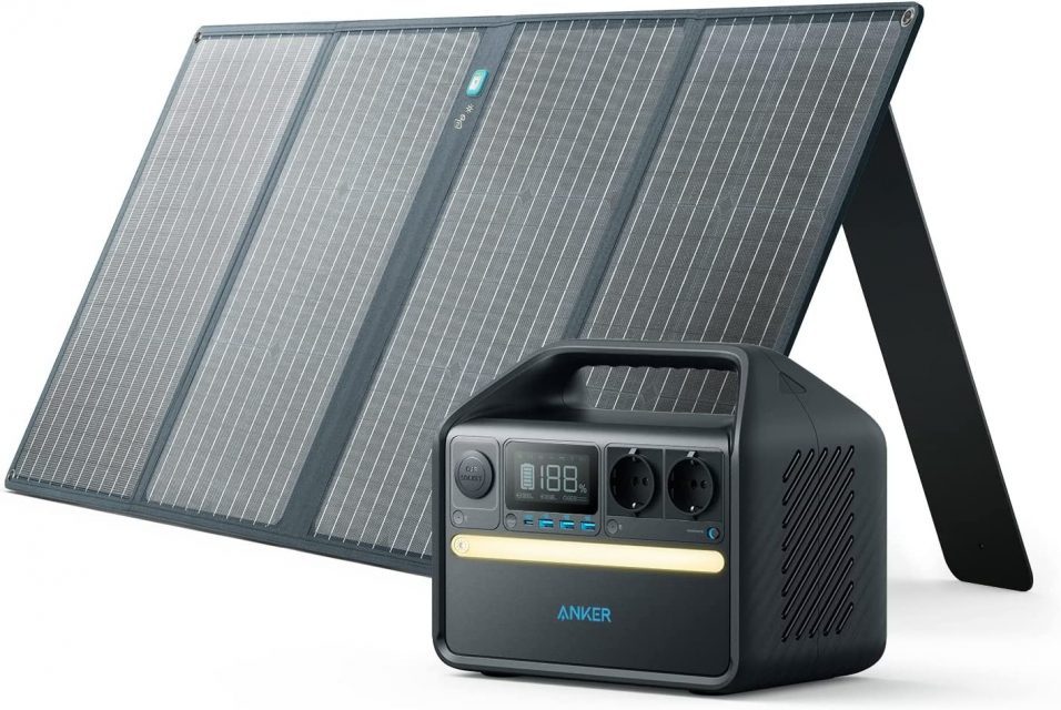 Anker 535 PowerStation mit Solarpanel