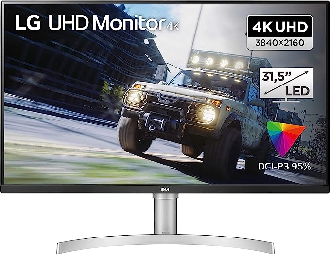 LG UHD 4K Monitor 32UN550-W.AED