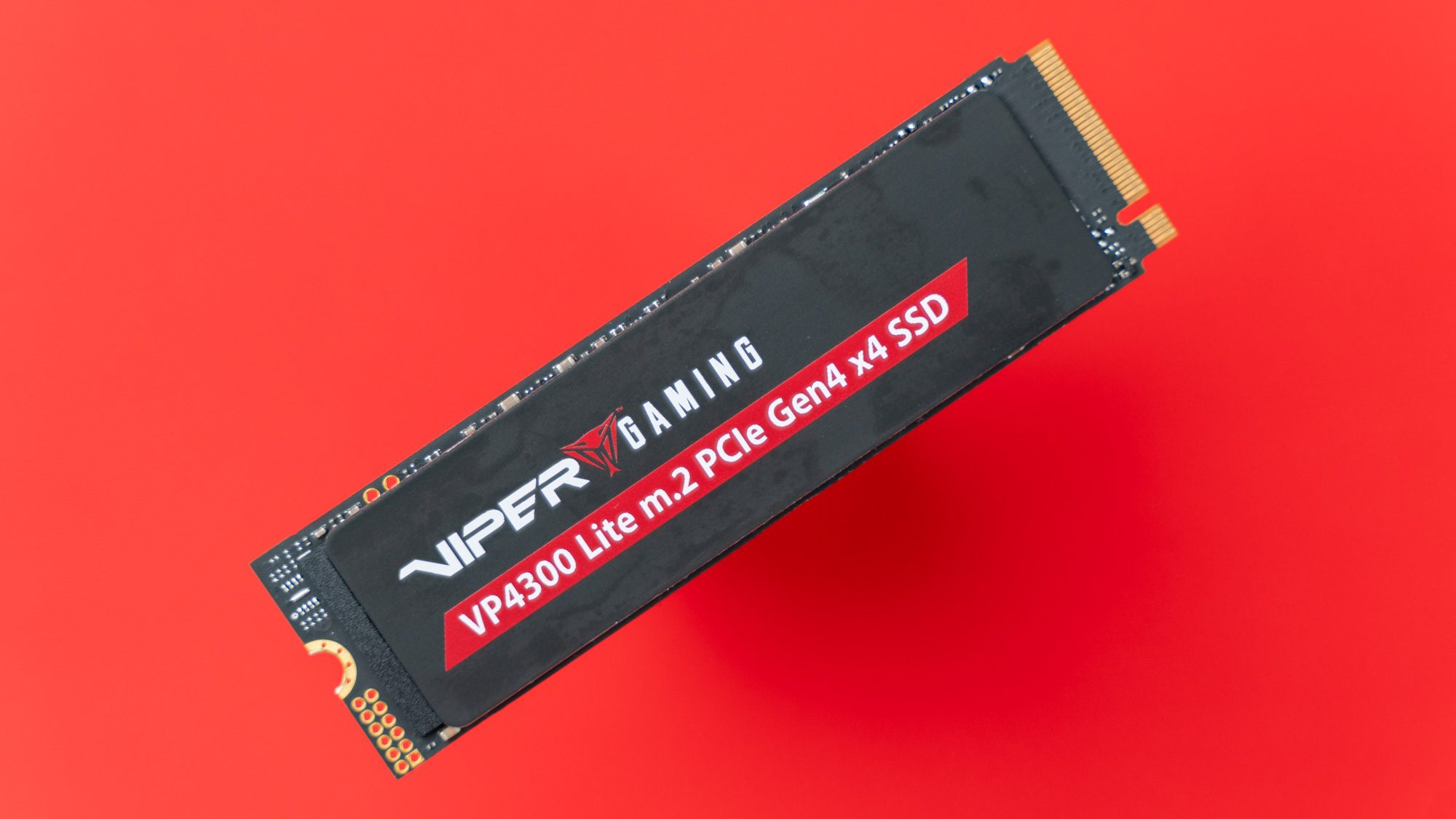 Die Front der Viper Gaming SSD im Detail