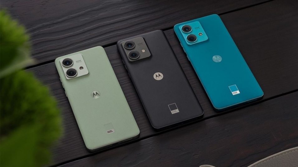 Motorola Edge 40 Neo in verschiedenen Farben