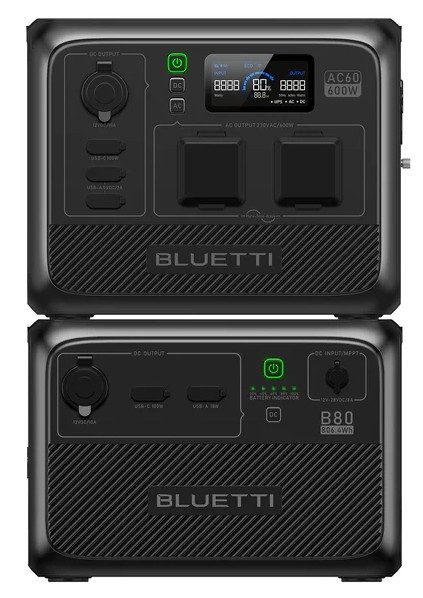 Bluetti AC60 Powerstation + B90 Batterie