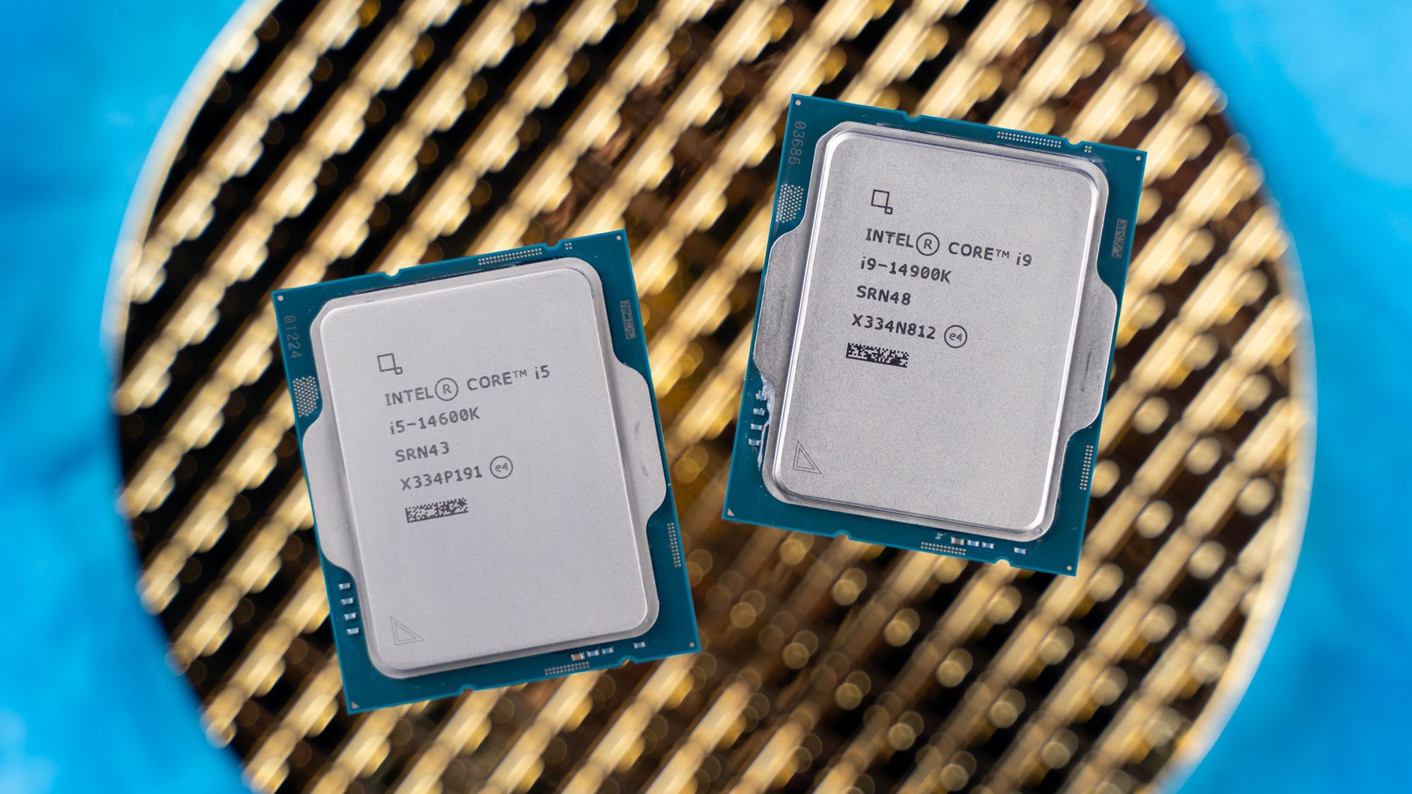 Intel Core i9-14900K auf Oberfläche