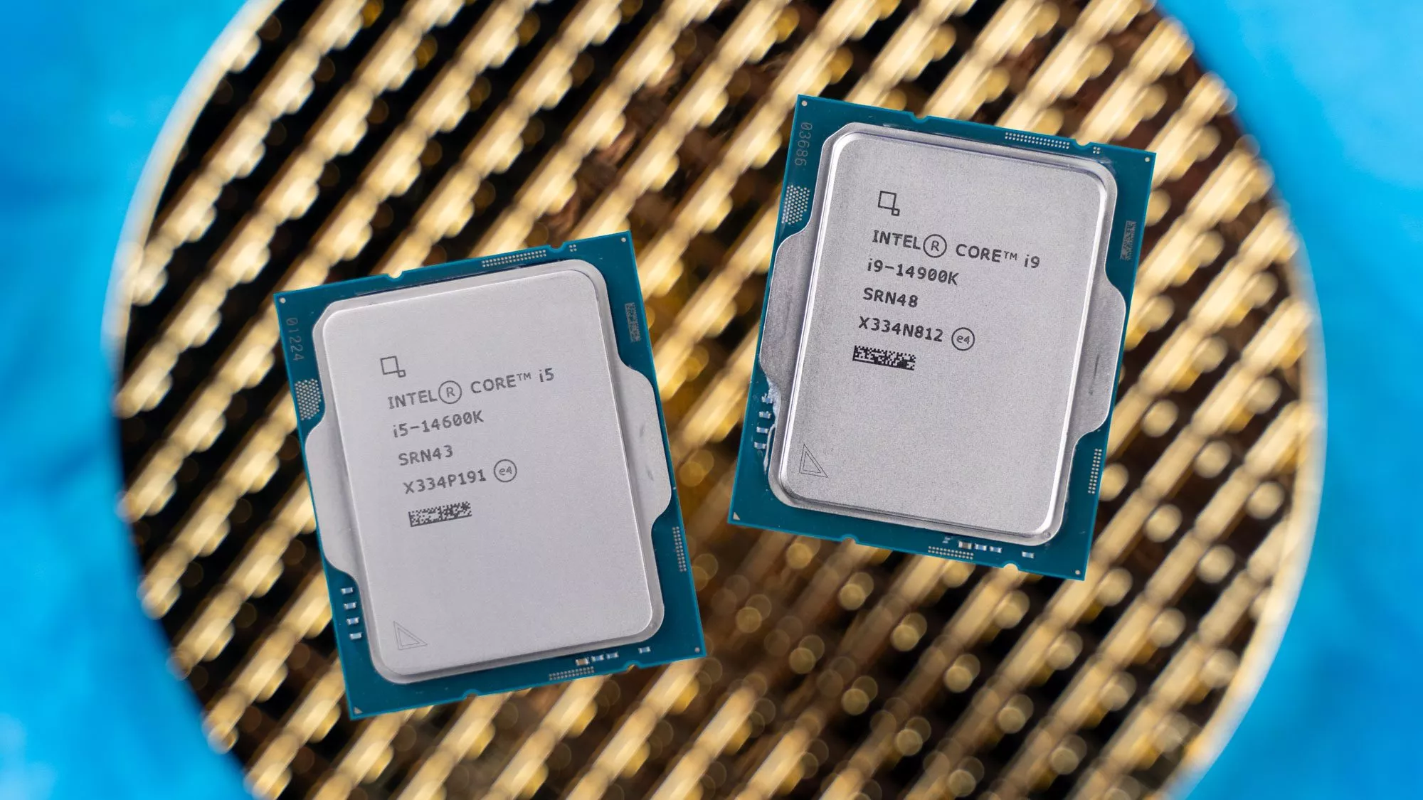 Intel Core i9-14900K auf Oberfläche