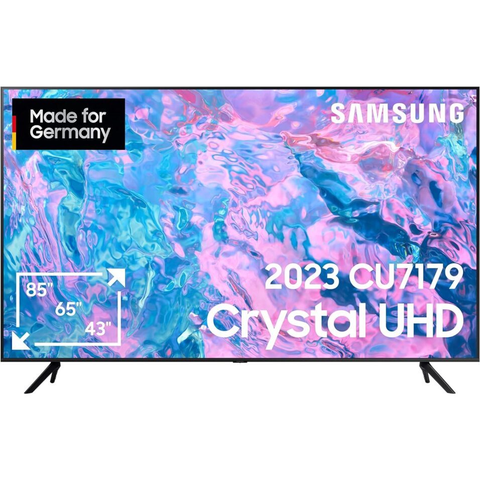 Samsung Crystal UHD CU7179 Smart TV 43 Zoll