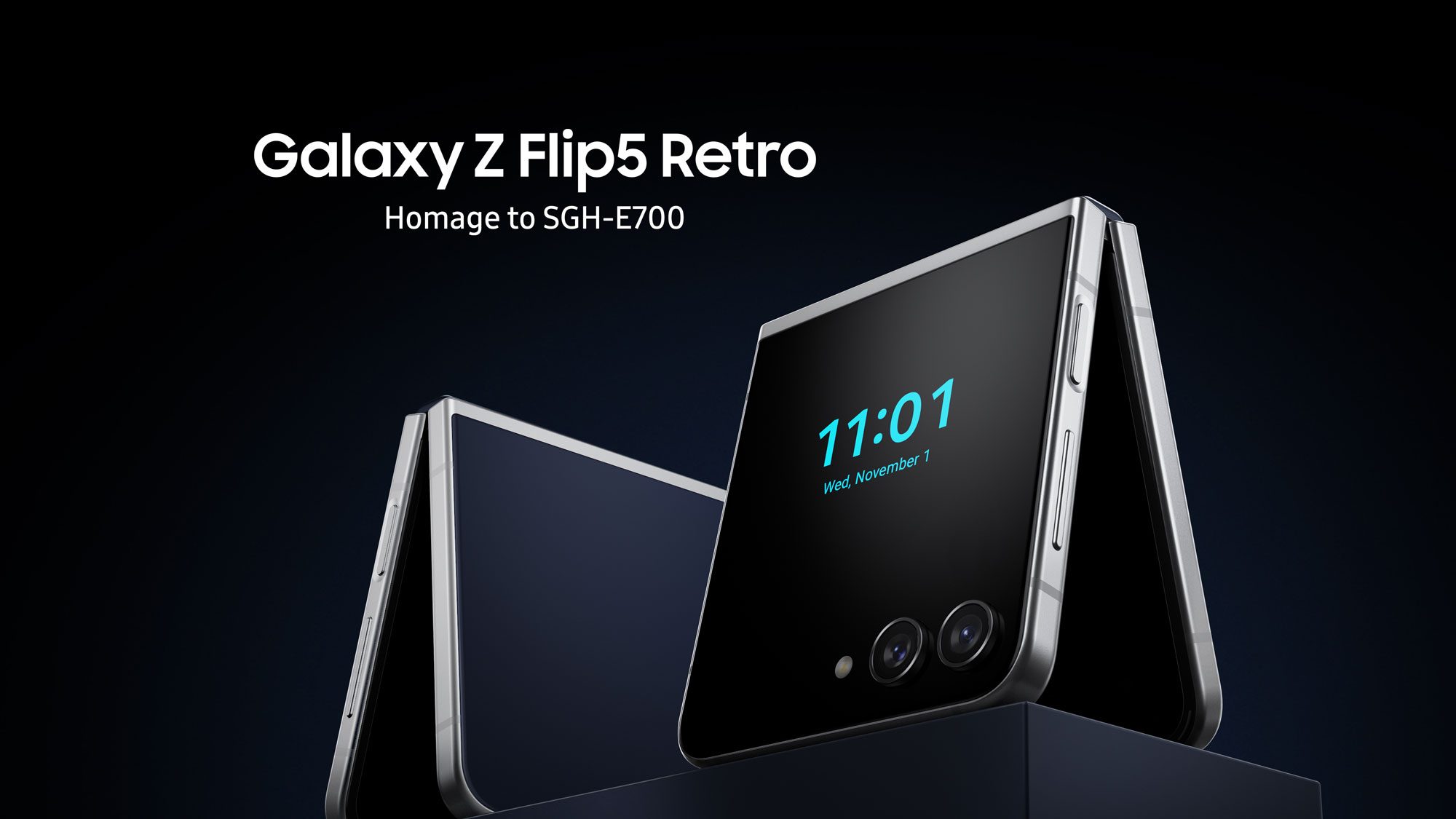 Hero-Bild Samsung Galaxy Z Flip 5 Retro Sonderedition