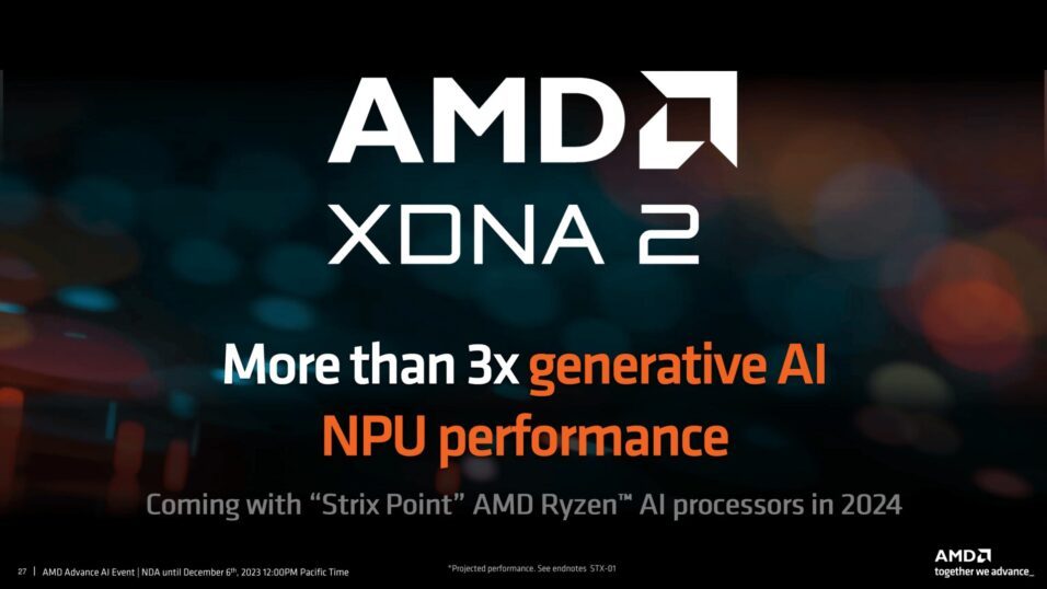 AMD XDNA2 Ryzen NPU Leistung
