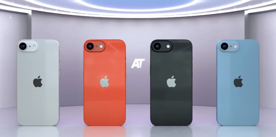 iPhone SE4 in vier Farben