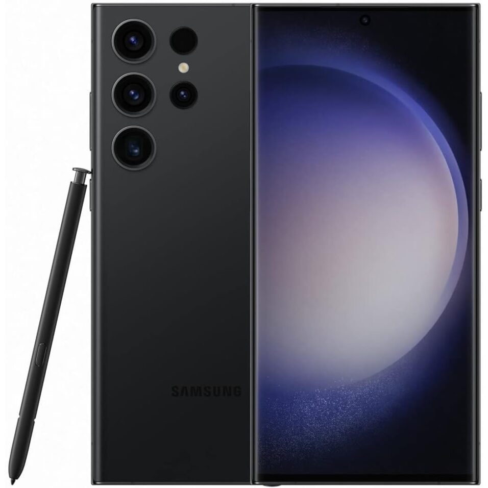 Samsung Galaxy S24 Ultra Smartphone Front und Rückseite